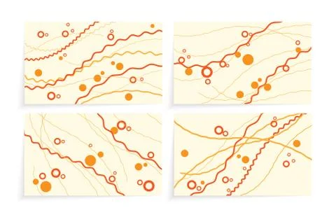 Geometric abstract backgrounds Stock Illustration