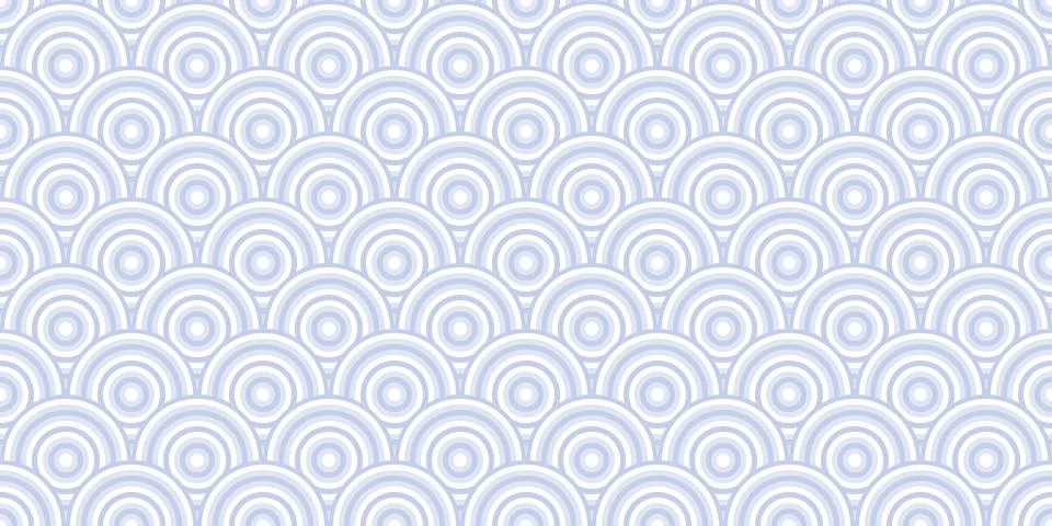 Geometric abstract blue waves vector pattern background Stock Illustration
