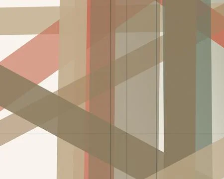 Geometric abstract building facade with vertical panels and angular shapes .. Stock Illustration