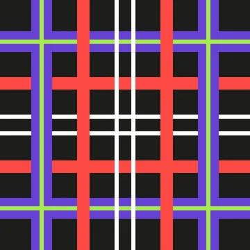Geometric abstract checkered pattern in the style of low poly pixel art Stock Illustration