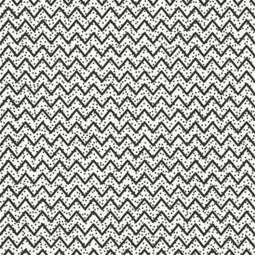 Geometric abstract chevron zigzag stripes pattern. Vintage hipster striped Stock Illustration