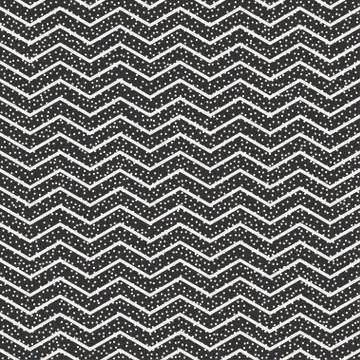 Geometric abstract chevron zigzag stripes pattern. Vintage hipster striped イラスト素材