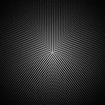 Geometric abstract circular dot pattern background design Stock Illustration