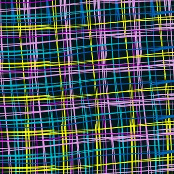 Geometric abstract color pattern in graffiti style. Quality vector illustrati Stock Illustration