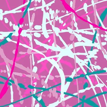 Geometric abstract color pattern in graffiti style. Quality vector illustrati 스톡 일러스트