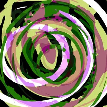 Geometric abstract color pattern in graffiti style. Quality vector illustrati 스톡 일러스트