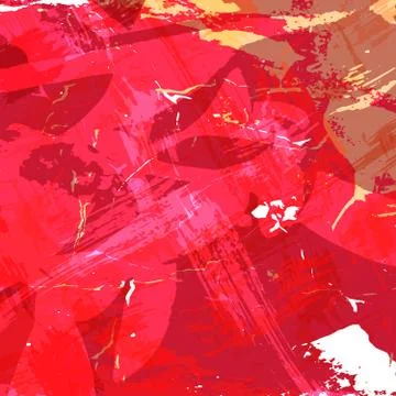 Geometric abstract color pattern in graffiti style. Quality vector illustrati イラスト素材