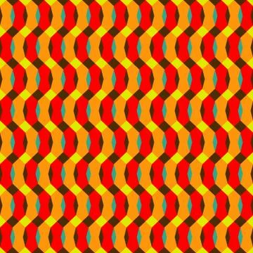 Geometric abstract color seamless pattern quality vector illustration for you Stock-Illustration