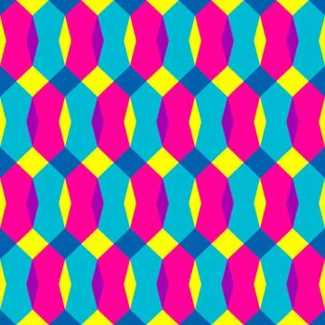 Geometric abstract color seamless pattern quality vector illustration for you Stock-Illustration