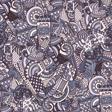 Geometric abstract decorative pattern 스톡 일러스트