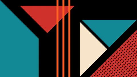 Geometric Abstract Design Background イラスト素材