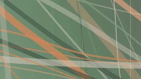 Geometric abstract design with intersecting lines and sharp shapes in green.. Stock Illustration