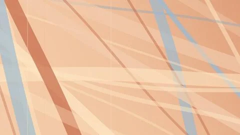 Geometric abstract diagonal pattern in warm peach and cool blue, creating a.. Illustrazione stock