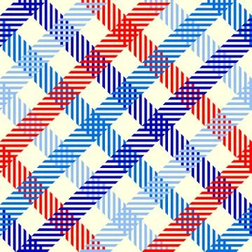 Geometric abstract diagonal plaid pattern in low poly pixel art style. Illustrazione stock