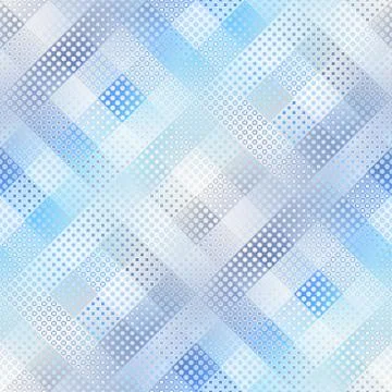 Geometric abstract diagonal plaid pattern in low poly pixel art style. Illustrazione stock