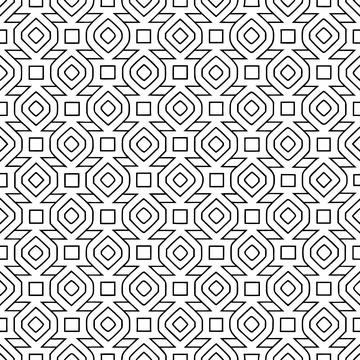 Geometric Abstract Diamond Pattern for Textiles and packaging Illustrazione stock