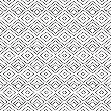 Geometric Abstract Diamond Pattern for Textiles and packaging Illustrazione stock