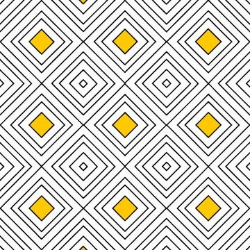 Geometric Abstract Diamond Pattern for Textiles and packaging Illustrazione stock