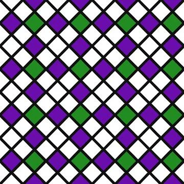 Geometric Abstract Diamond Pattern for Textiles and packaging Illustrazione stock