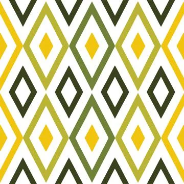 Geometric Abstract Diamond Pattern for Textiles and packaging Illustrazione stock