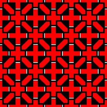 Geometric Abstract Diamond Pattern for Textiles and packaging Stock Illustration