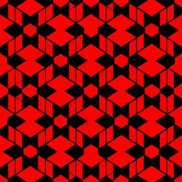 Geometric Abstract Diamond Pattern for Textiles and packaging Stock Illustration