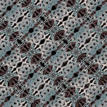  Geometric Abstract Futuristic Tech Pattern Digital technique collage styl... Stock Photos