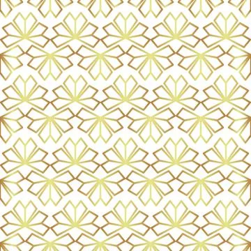 Geometric abstract golden background vector Stock Illustration