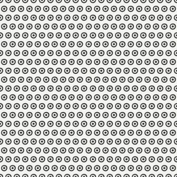 Geometric abstract hipster seamless pattern with hand drawn circles. Collection Stock Illustration