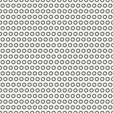 Geometric abstract hipster seamless pattern with hand drawn circles. Collection Illustrazione stock