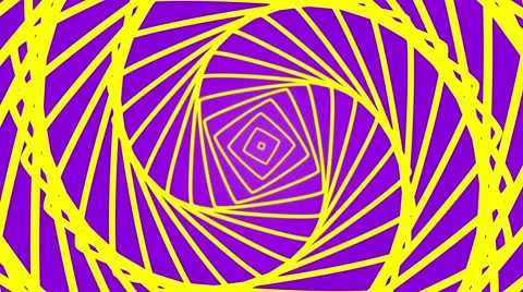 Geometric abstract looping squares motion background  purple yellow Stock Footage 58558767