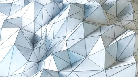 Geometric abstract low poly background Stock Illustration