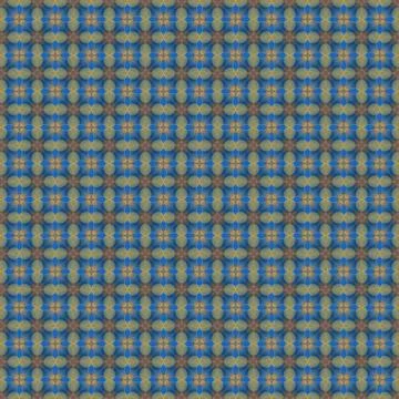 Geometric abstract mosaic seamless pattern for printing on fabric, paper for  Stock-Illustration