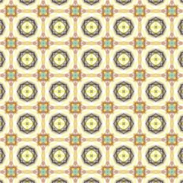 Geometric abstract mosaic seamless pattern for printing on fabric, paper for  Stock Illustration