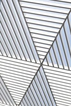 Geometric abstract pattern background. Architectural structure. Geometric shapes Foto stock