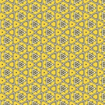 Geometric abstract pattern. Background design Stock Illustration