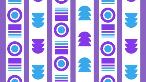 Geometric abstract pattern background Stock Footage 335753231