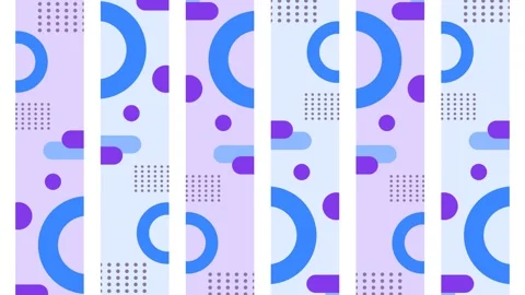 Geometric abstract pattern background Stock Footage 335753241