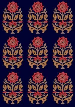 Geometric abstract pattern background Stock Illustration