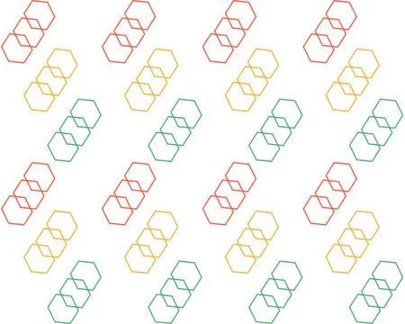 Geometric abstract pattern background screensaver print Stock Illustration