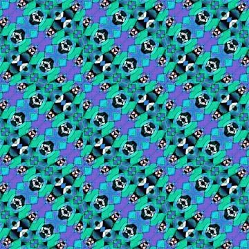 Geometric Abstract Pattern Digital style technique abstract geometric patt... Stock Photos