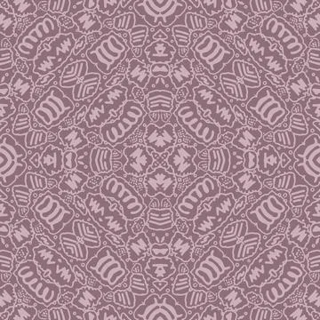 Geometric abstract pattern in ethnic style Stock Illustration