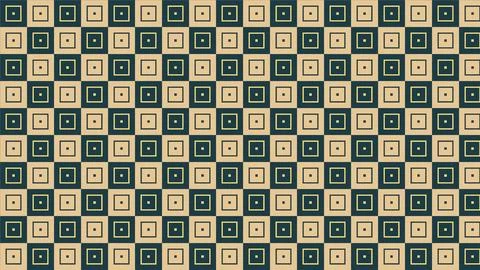 Geometric abstract pattern with green and black squares on seamless backgro.. Stock Illustration