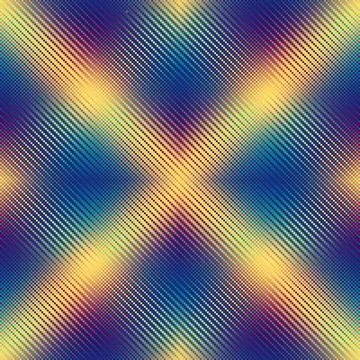 Geometric abstract pattern. Halftone gradient colorful pattern. Vector image. Stock Illustration