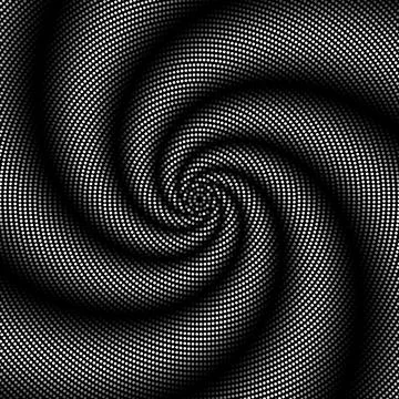 Geometric abstract pattern. Halftone small dots pattern. Stock Illustration