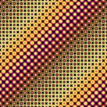 Geometric abstract pattern. Halftone small dots pattern. Stock Illustration