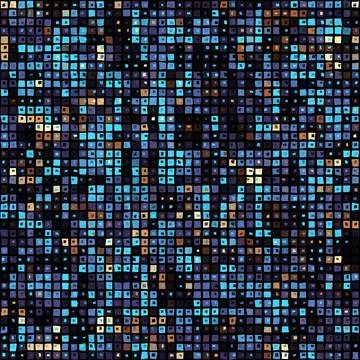 Geometric abstract pattern. Halftone small dots pattern. Stock Illustration