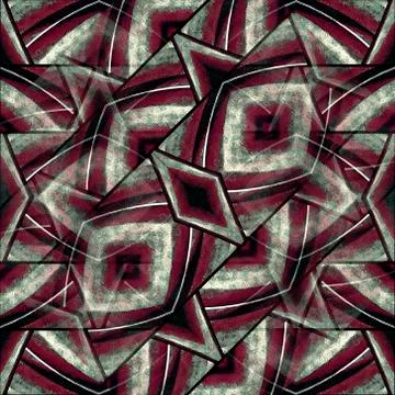 Geometric Abstract Pattern Illustrazione stock