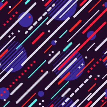 Geometric Abstract Pattern Illustrazione stock