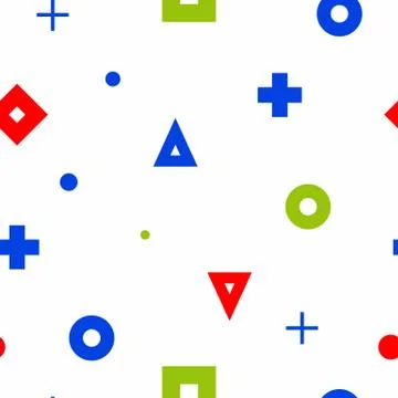 Geometric Abstract Pattern Stock Illustration